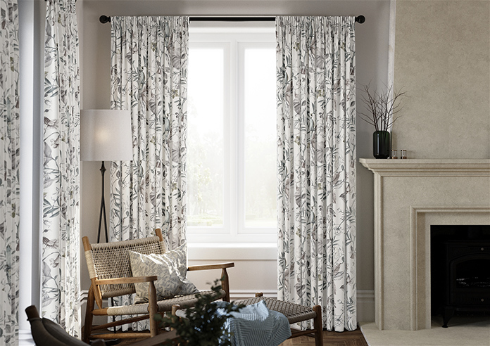 Iquitos, Dove Grey - Made to Measure Curtains - Image 3